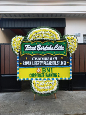 Papan Bunga Duka di Taba Koji